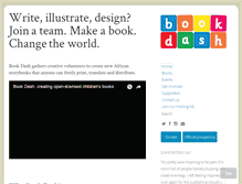 Tablet Screenshot of bookdash.org